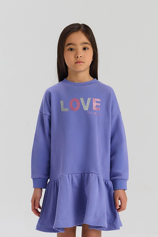 BG Store Kız Çocuk Mor Elbise - 2