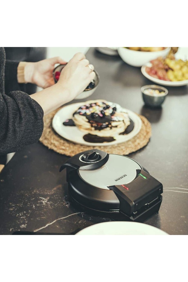 Waffle maker, Severin, S2103, black - 2