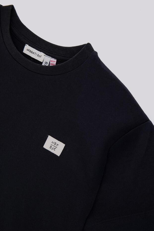 تيشيرت صبياني أسود - 7