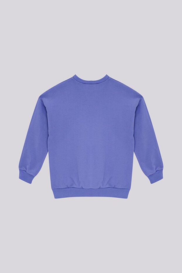 BG Store Kız Çocuk Mor Eşofman Takımı - 8