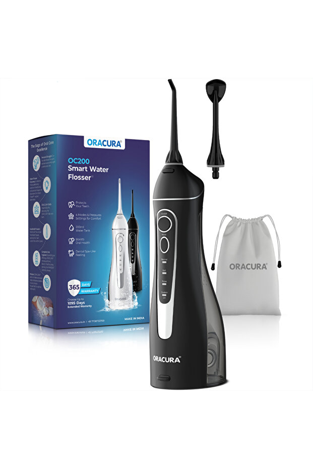 OC200 LITE Smart PLUS Water Flosser (Black)