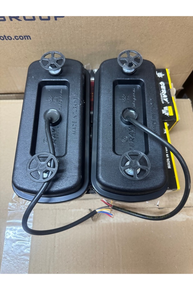 2 Adet Çeray 201706 12Volt Neon Ledli Dikdörtgen Stop Lambası 4 Fonk - 3
