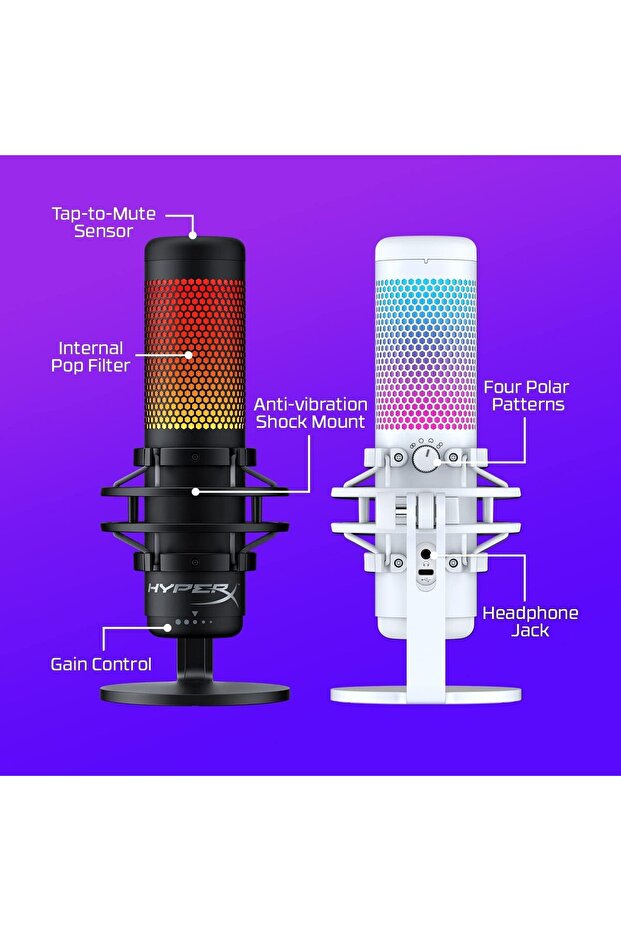 QuadCast S USB Condenser Microphone - 4