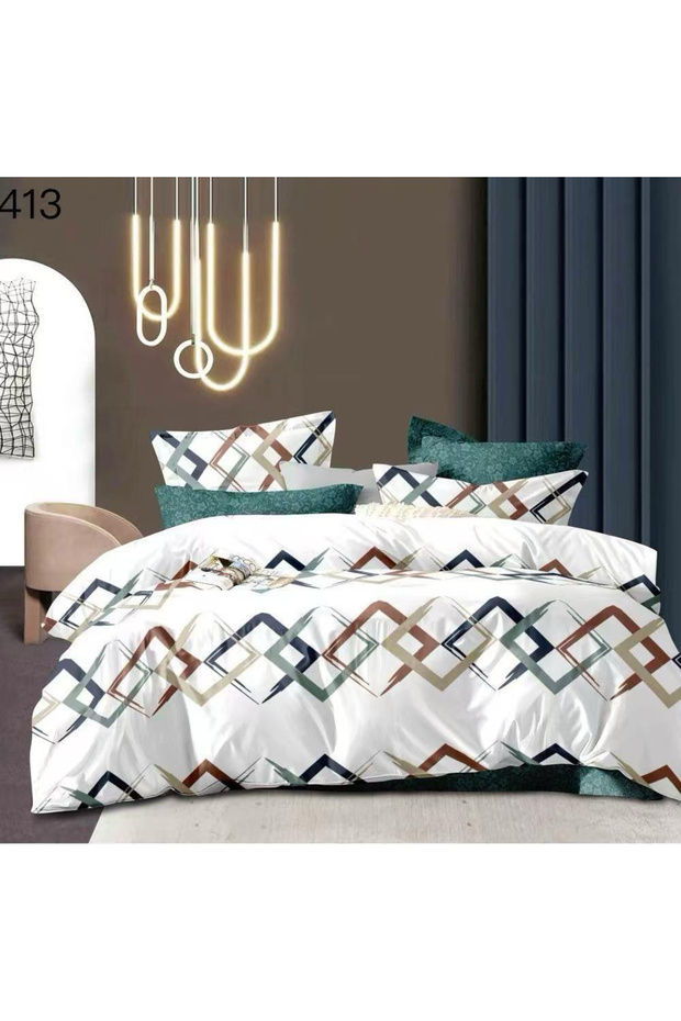 Finet Bed Linen - Patterned Squares - 1