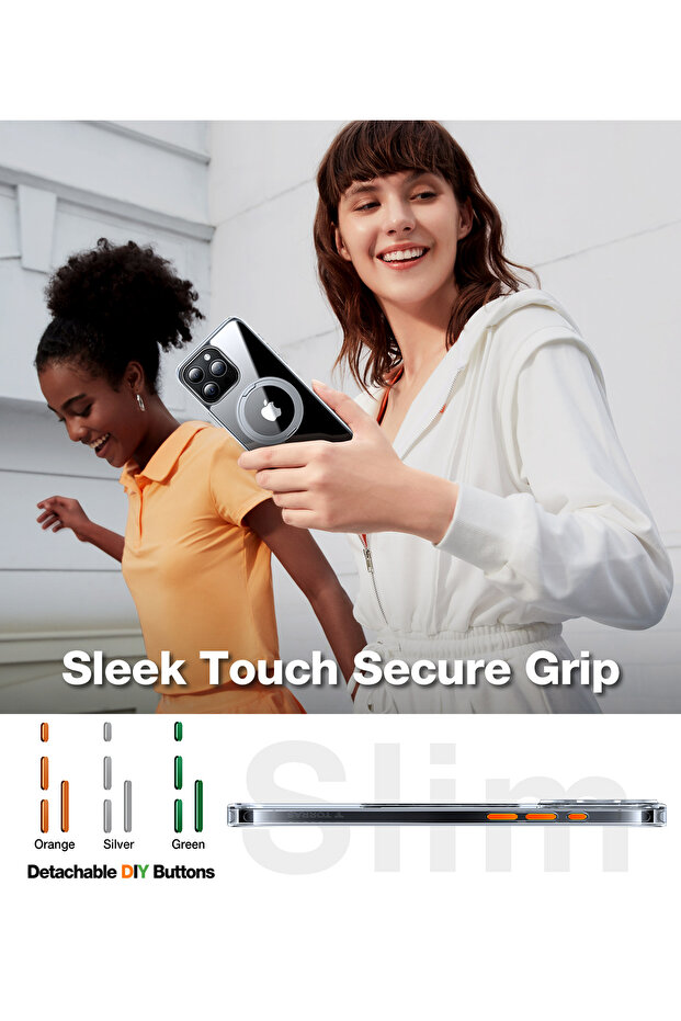 360°Rotatable Magnetic Ring for iPhone 15 Pro Max Case - 6