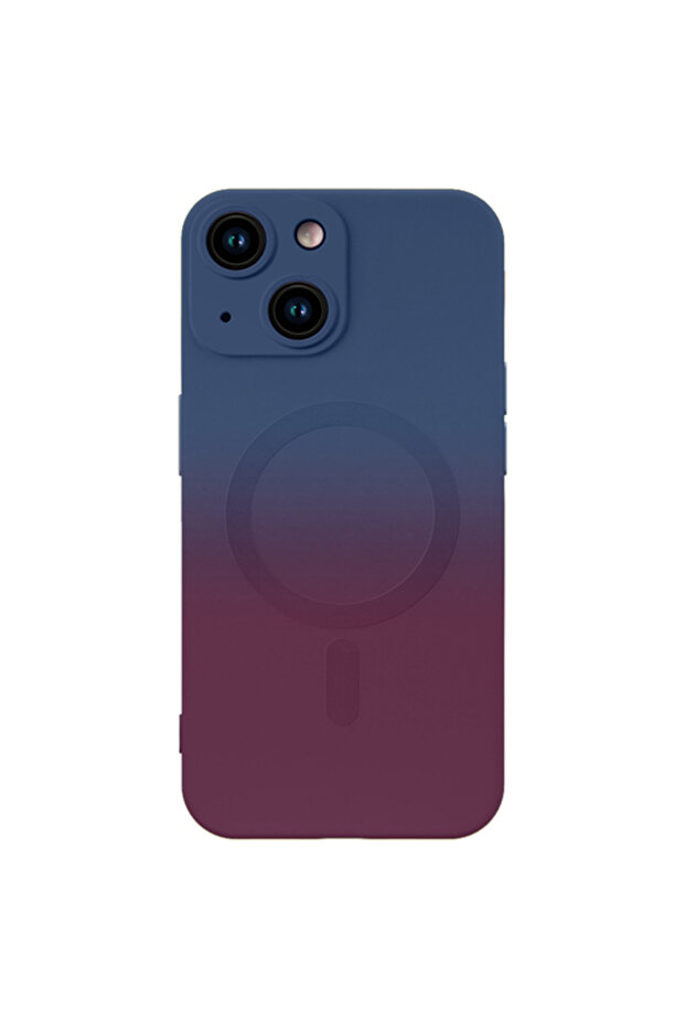 Gradient protective case compatible with iPhone 13 and 14 - Midnight - 1