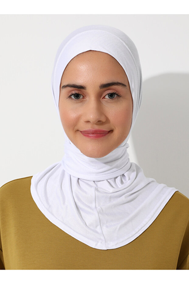 Practical Scarf Combed Cotton Shawl - White - - 6
