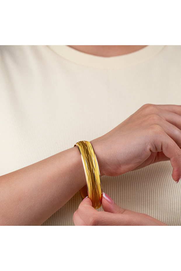 Dalga Desenli Bilezik - 1