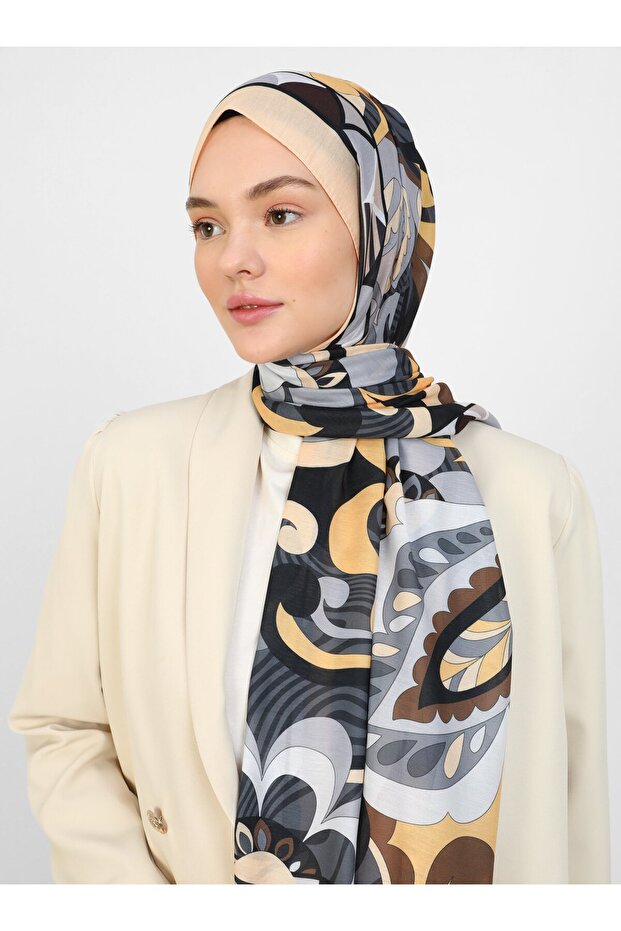 Soft Bliss Shawl - Multicolor - V41 - - 1