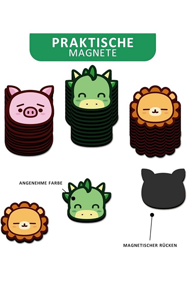 Set 90 magneti animale recompensa copii, - 2