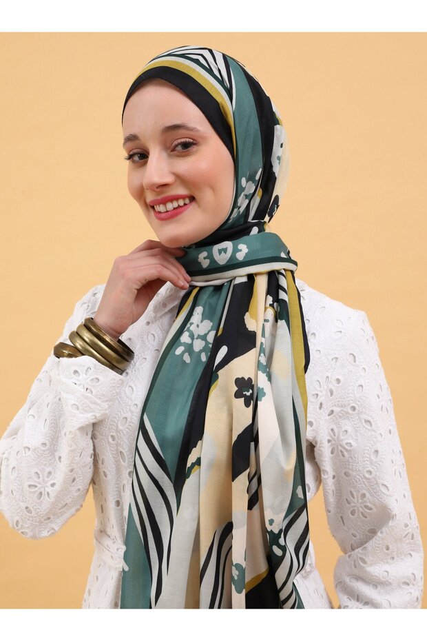 Şal moale - Multicolor - V26 - - 1