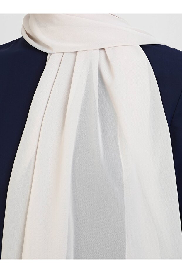 Şifon Şal - Stone - - 5