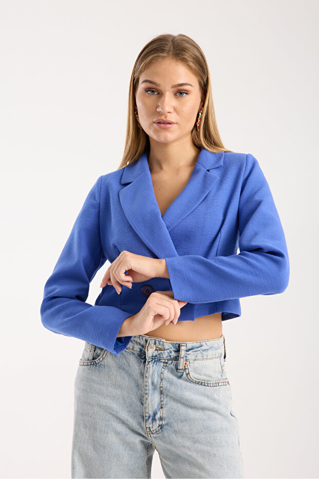 Blazer Ceket Kısa - 3