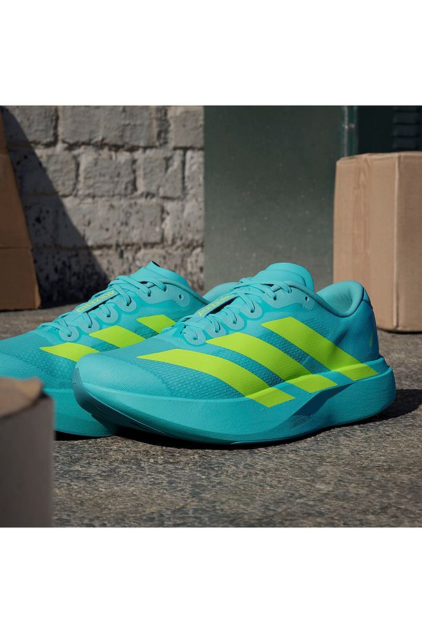 Adizero Evo Sl M Erkek Mavi Koşu Ayakkabısı JS4506 - 7