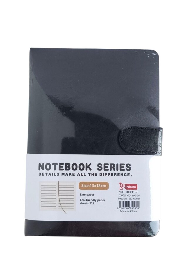 Mg-06 مفكرة مغناطيسية بألوان ثابتة - 1