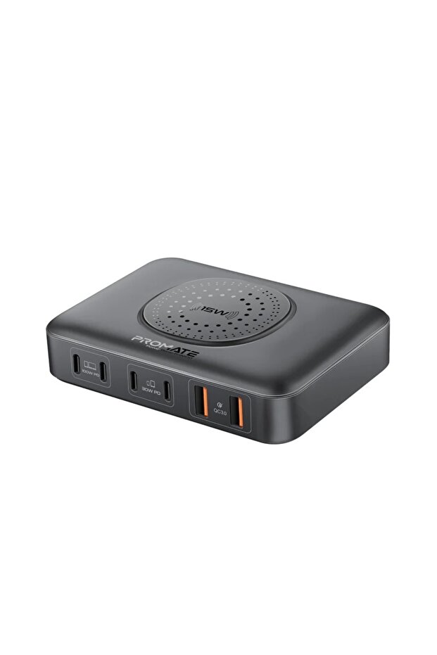 GaNFast™ 100W Power Delivery Charging Station with 15W Wireless Charger
