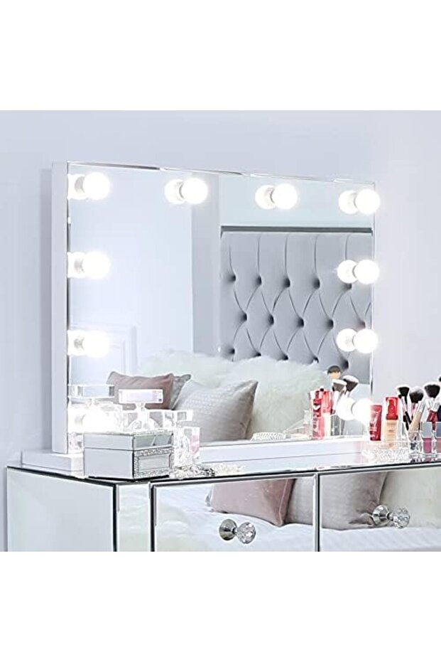 Mirror with Makeup Lights