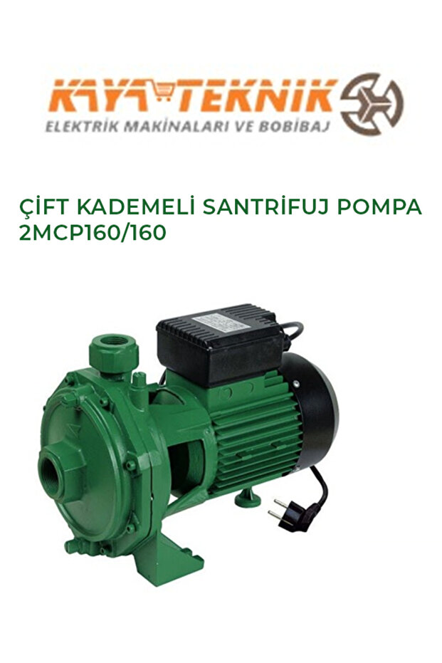 ÇİFT KADEMELİ SANTRİFUJ POMPA - 1
