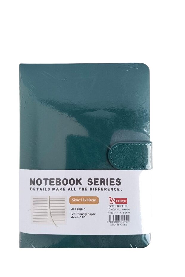 Mg-06 مفكرة مغناطيسية بألوان ثابتة - 2