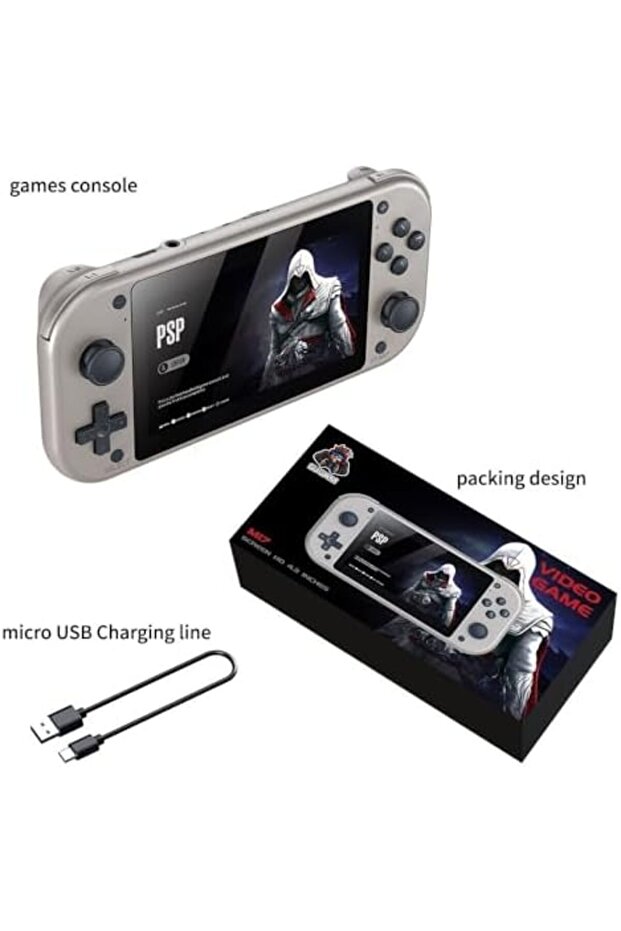 وحدة تحكم ألعاب فيديو محمولة بنظام Linux مفتوح المصدر بشاشة IPS مقاس 4.3 بوصة وجهاز Pocket V محمول - 5