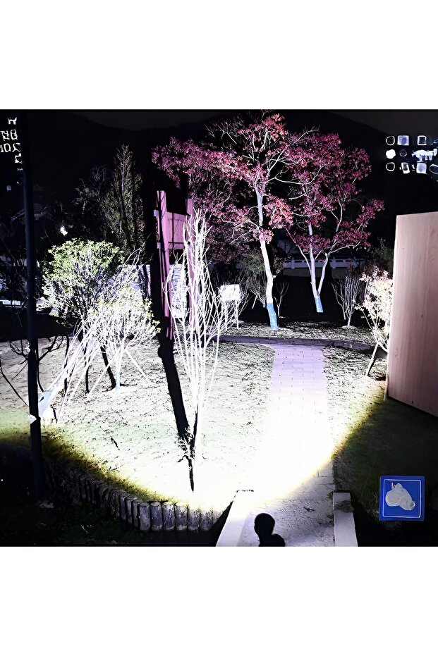 P50 Flashlight with Telescopic Zoom, Digital Display and Magnetic Output Model 117 - 3