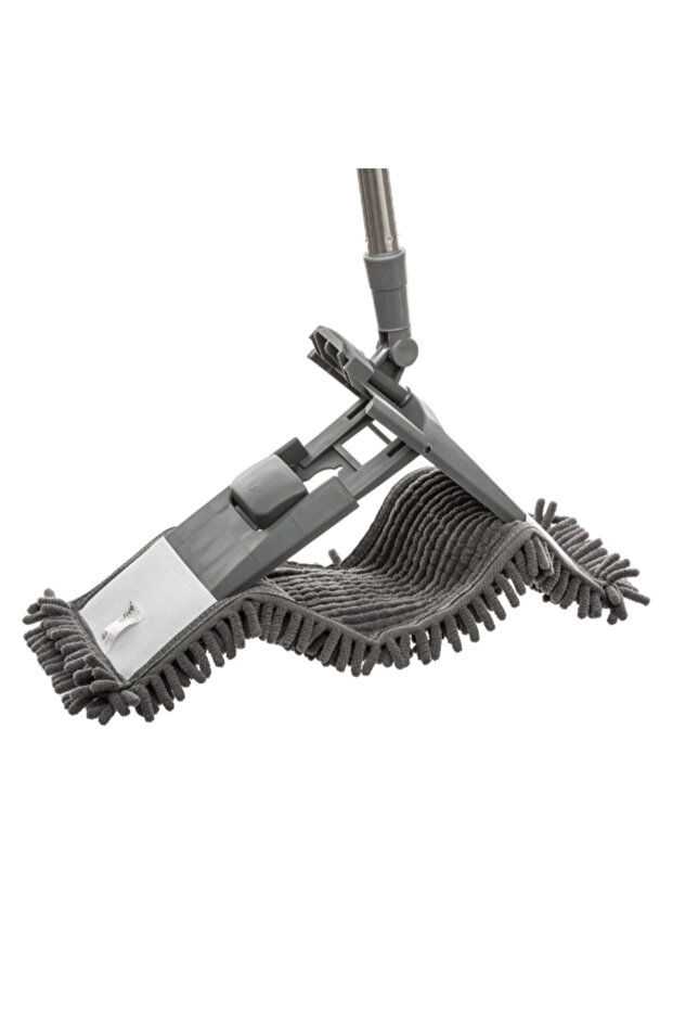 ممسحة من الألياف الدقيقة بمقبض طويل - 4