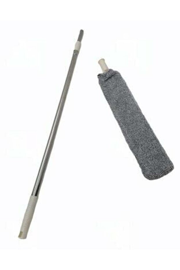 Flexible Dusting Apparatus Extending Handle for Hard to Reach Surfaces - 1
