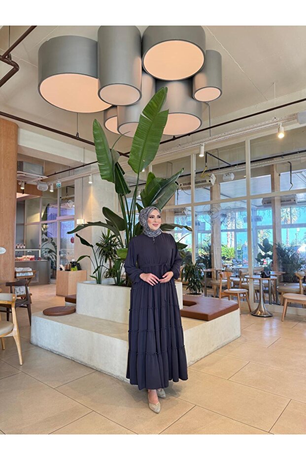 Azra 5-Layer Ruffle Ferace - 5