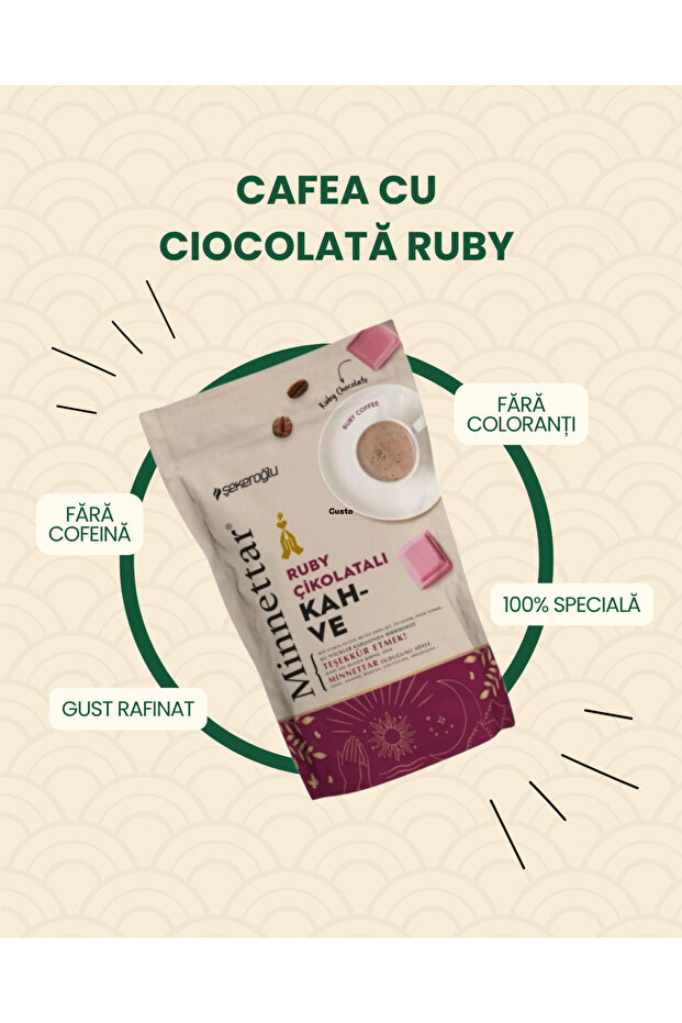 Cafea cu Ciocolata Ruby 165 Gr.Sekeroglu - 1