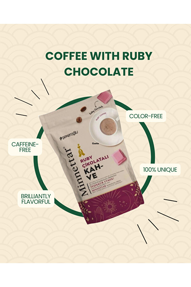 Cafea cu Ciocolata Ruby 165 Gr.Sekeroglu - 3