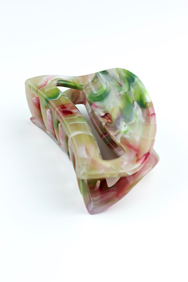 مشبك عظمي، نمط مزيج أخضر - 1