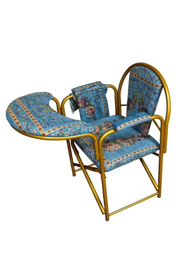 PRAYER CHAIR - TURQUOISE