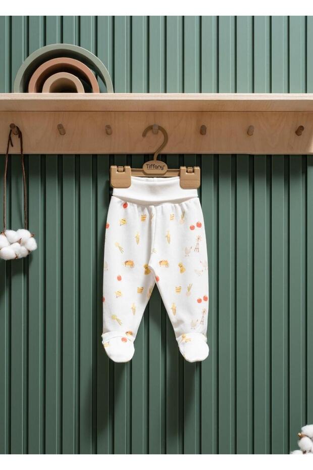 Strawberry Organic Theme Booties Bottom
