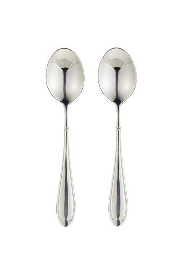 Kedge Havana Table Spoon 2 Pieces, Silver
