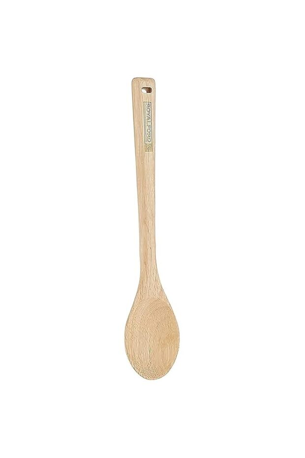 Royalford Rubber Wood Serving Spoon, Multi-Colour, RF9790