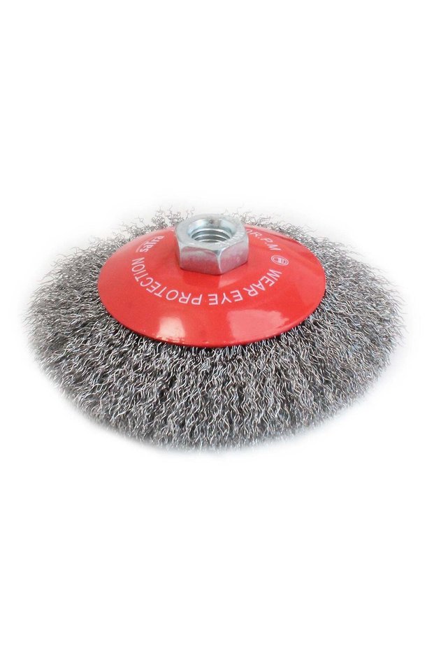 WIRE BRUSH FOR ANGLE GRINDER 125MM SATRA