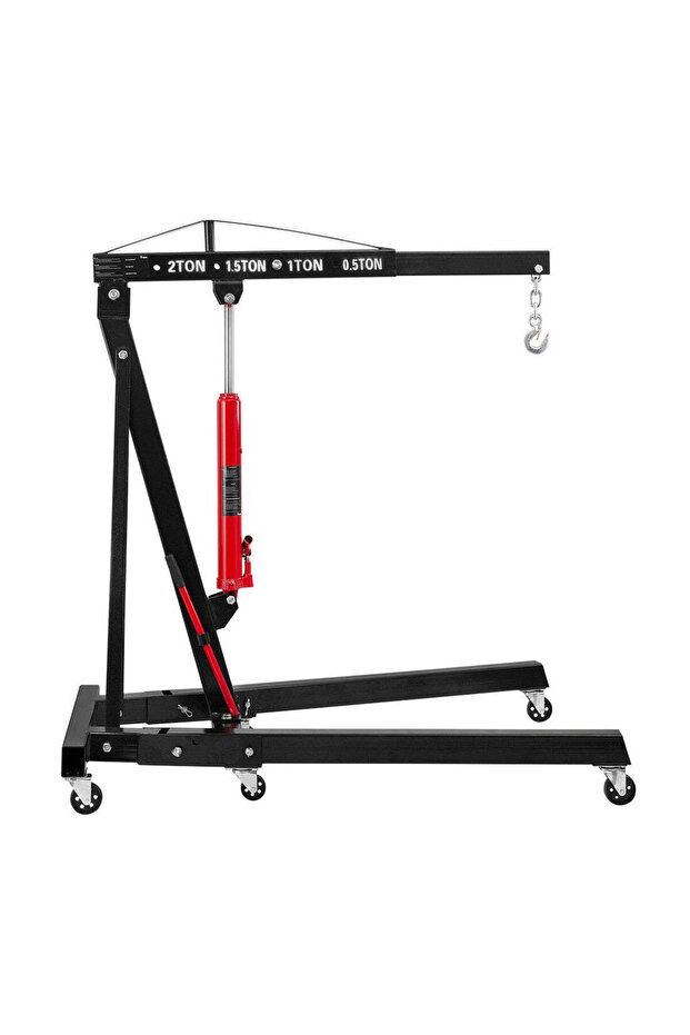 GIRAFFE HYDRAULIC CRANE WITH 2T ENGINE REMOVED FOLDABLE - 1