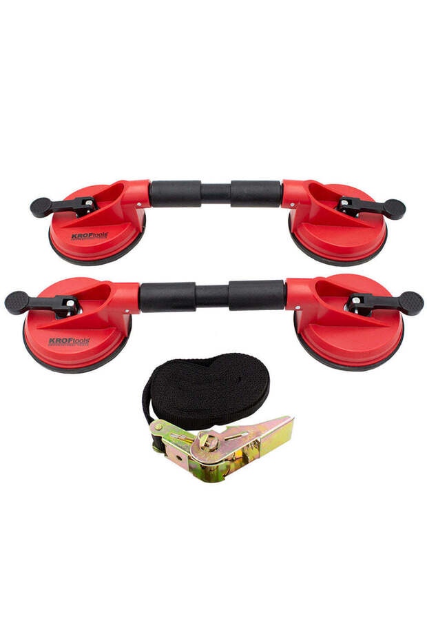 WINDSHIELD SUCTION CUP SET + ANCHORAGE STRAP - 1