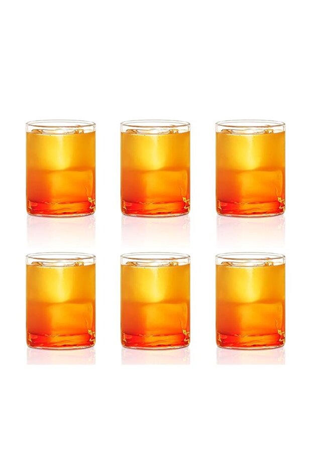 Borosil - Vision Glass Set, 20ml X 6, Set of 6, Transparent..