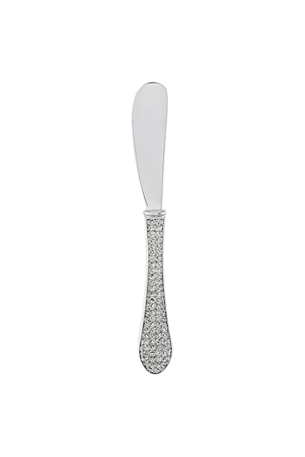 Linkage Glitter Butter Spreader - Silver