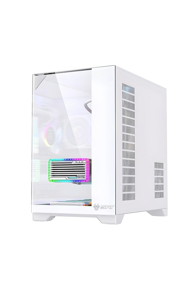 Subzero Plus 7 x Argb Fan Uzaktan Kumanda Midi Tower Atx Beyaz Oyuncu Kasası - 4