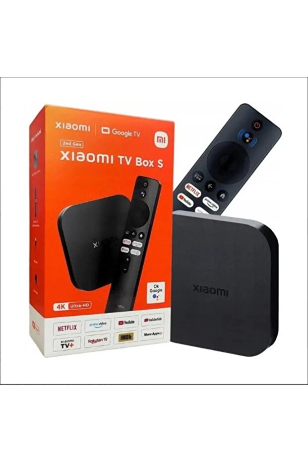 جهاز شاومي تي في بوكس إس الجيل الثالث 4K Ultra HD" مع نظام تشغيل Google TV