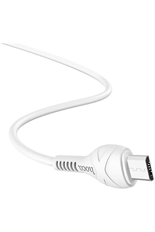 X37 USB - MicroUSB Cable, 1m, White - 4