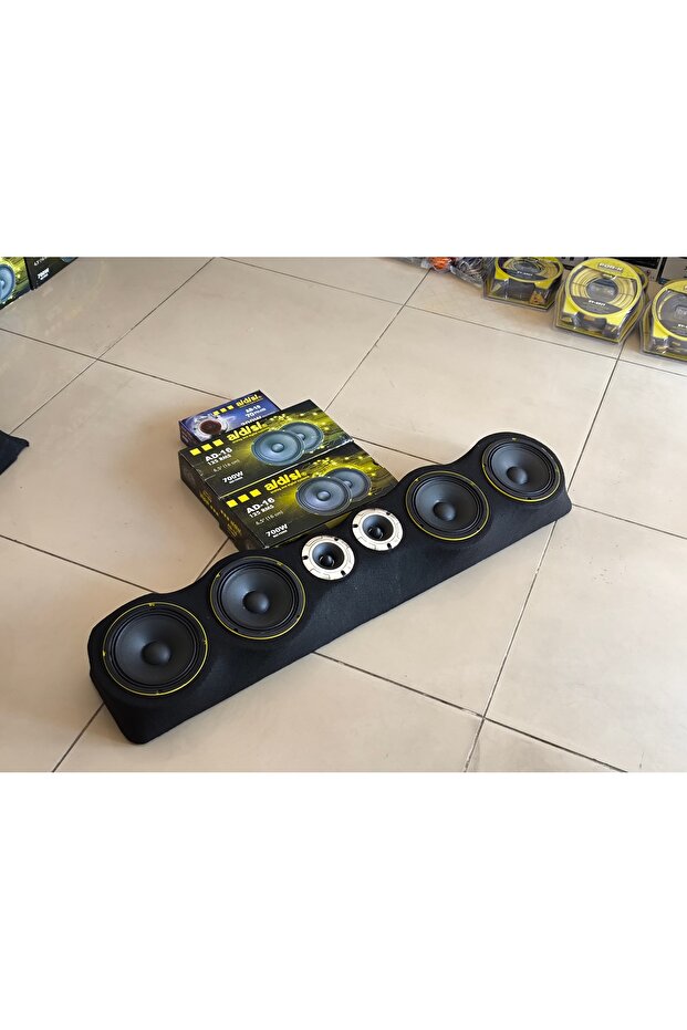 4 Adet 16 cm Midrange Hoparlör + Domtiz + Pandizod - 2