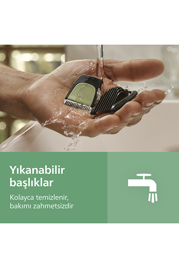 3000 Serisi 7in1, Erkek Bakım Seti, Yüz/Saç/Vücut Tıraş Makinesi, Islak /Kuru Kullanım, MG3930/15 - 9