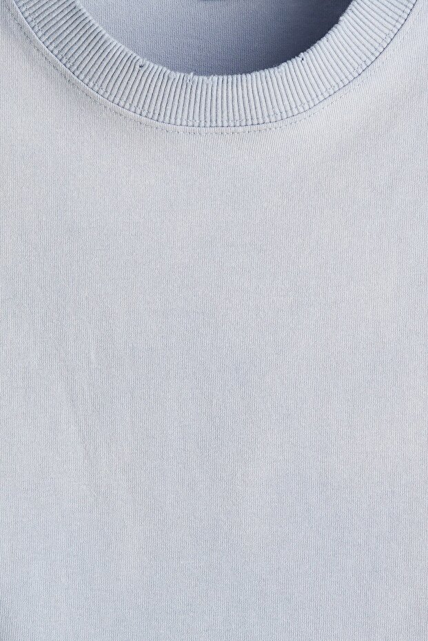 Baskılı Tişört Oversized Fit - 7