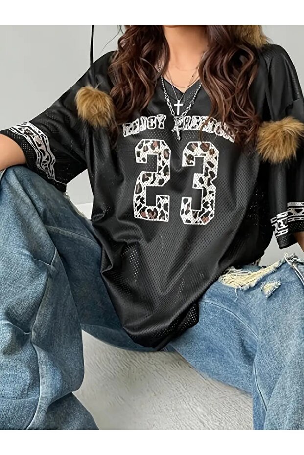 Μπλουζάκι Τζέρσεϊ 23 Αριθμός Τζέρσεϊ - 1