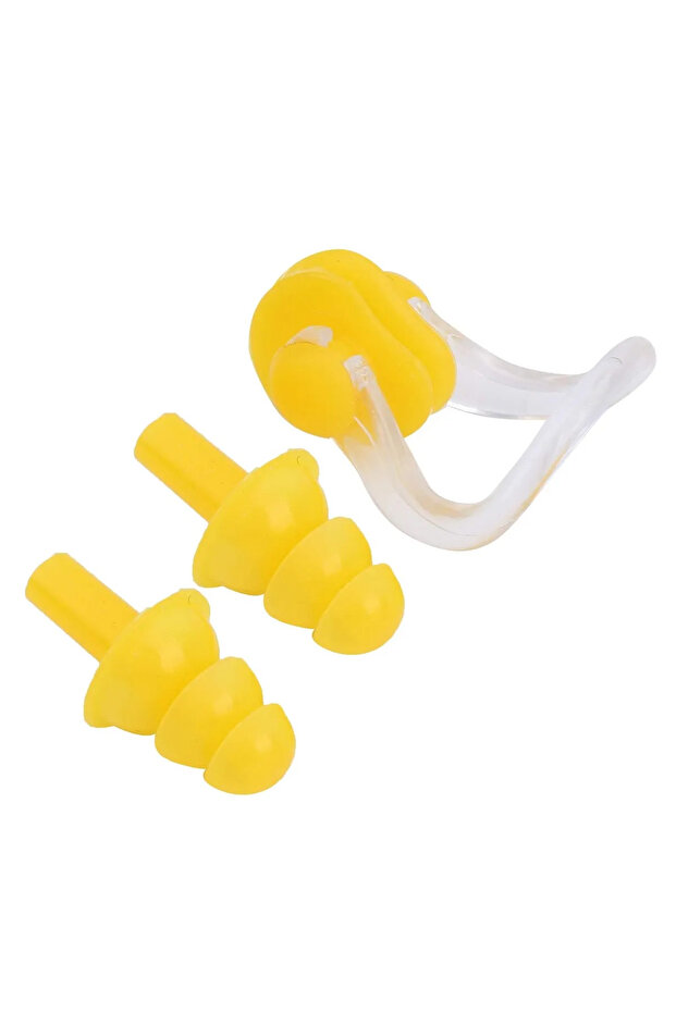 مجموعة حمام السباحة لسدادات الأذن والأنف - 3