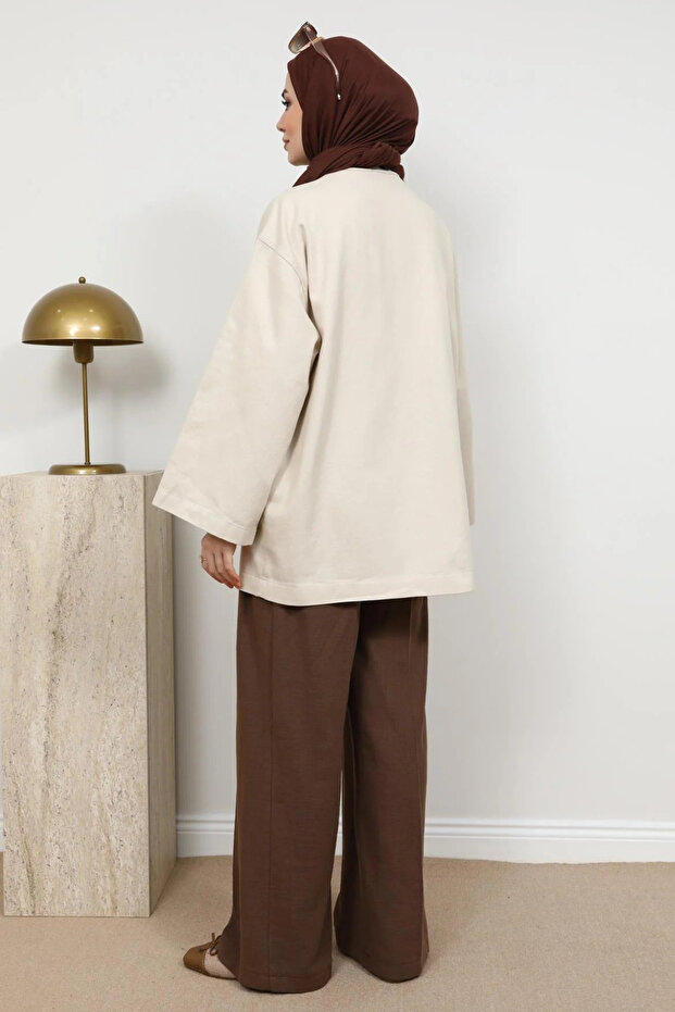 Bağcıklı Kimono - 3