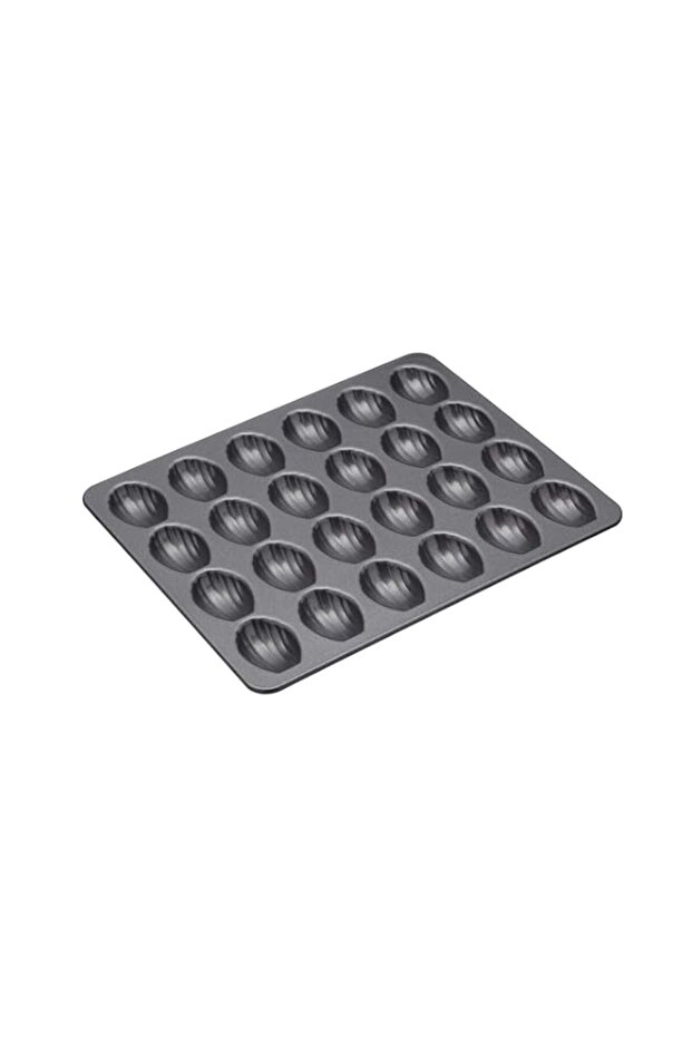 Master Class KITCHENCRAFT Non-Stick Twenty-Four Hole Mini Madeleine Pan 27X21Cm, Display Boxed